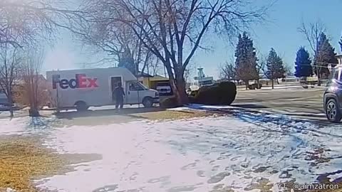 FedEx Truck Stolen During His Delivery