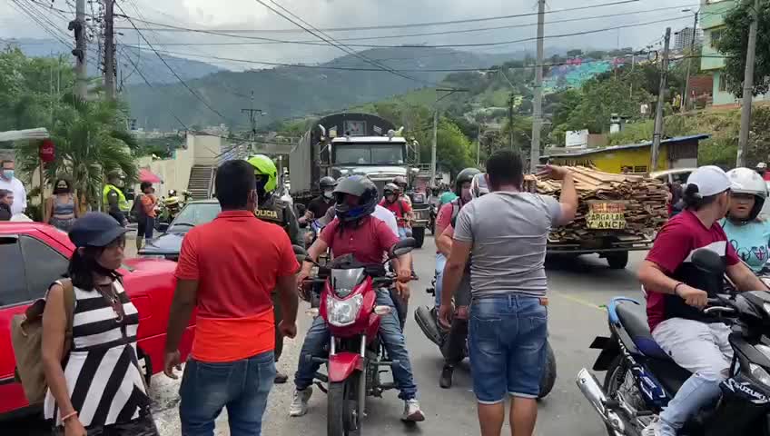 Permiten paso en el Norte de Bucaramanga