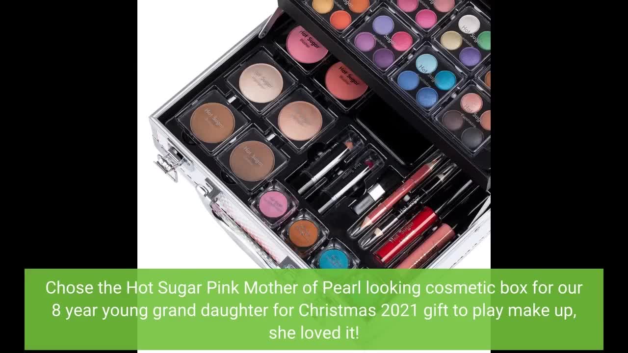 Hot Sugar Makeup Kit for Women Full Kit Teen Girls Starter Cosmetic Gift Set with Cute Mermaid