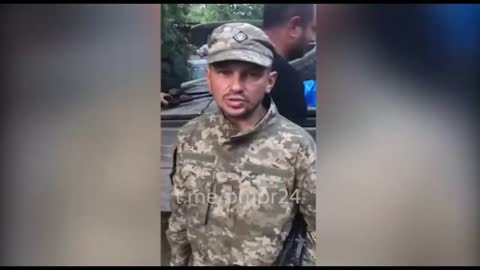 Ukrainian soldiers return their weapons and do not want to fight anymore