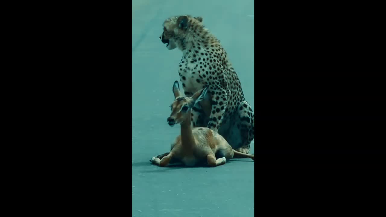 cheetah vs hiran