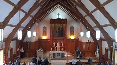 Mass Noon Second Reading, Gospel Acc, Gospel Reading, Homily 022722AD 8th Sun Ord