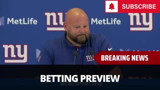 Bucs vs Giants NFL Betting Preview