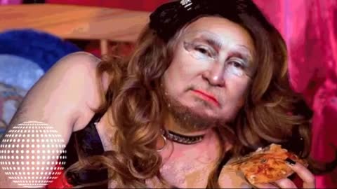 Putin in drag