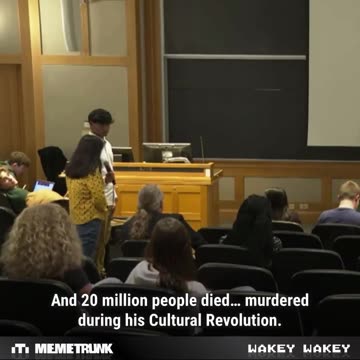 Survivor of Mao’s Cultural Revolution versus David Hogg on gun control.