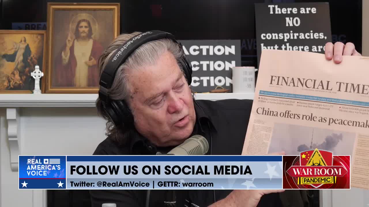 3/2/2022: Steve Bannon Warroom. China-Ukraine-Federal Reserve-Currency…