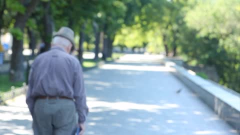 This old man goes to the doctor