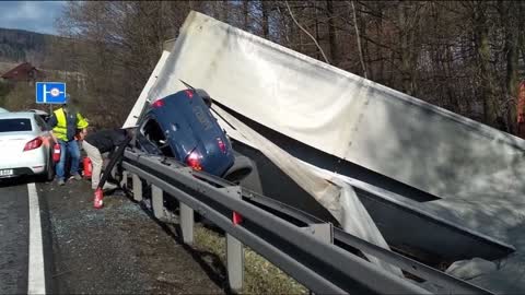 Car crash Poland