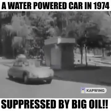 THE GOVERNMENT HAS BEEN HIDING WATER-FUELED CARS FOR 50 years.