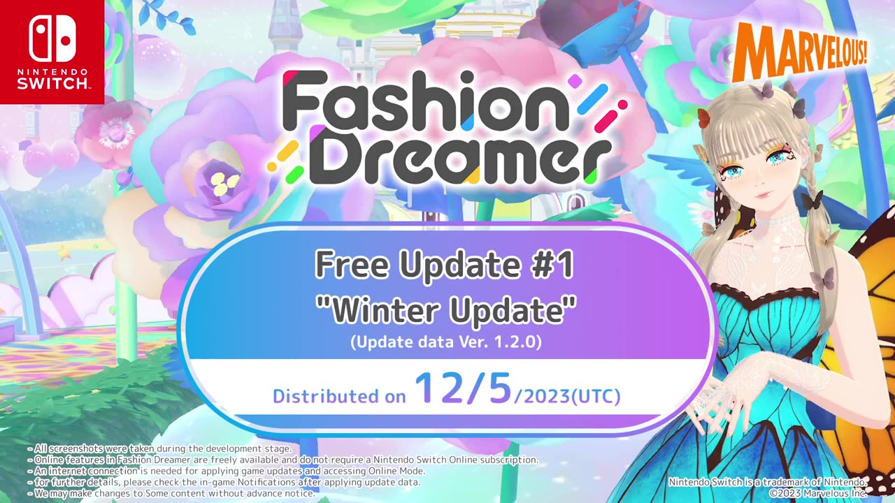 Fashion Dreamer - Official Winter Update Trailer