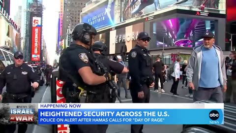 US police on high alert as Hamas calls for ‘Day of Rage’ l GMA