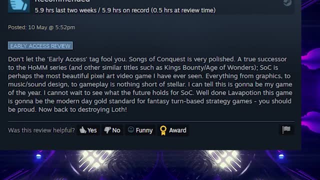 Songs of Conquest Steam Review- Best game in the Series!