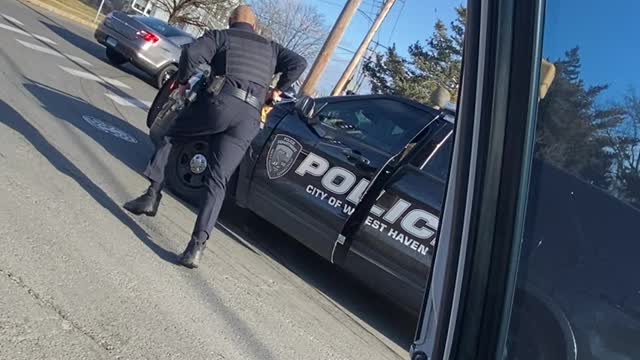 Suspect Tries to Take Cop Car