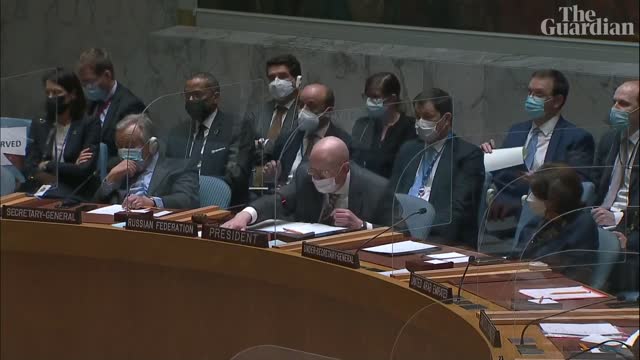 Tense exchanges between Ukraine and Russia at UN security council