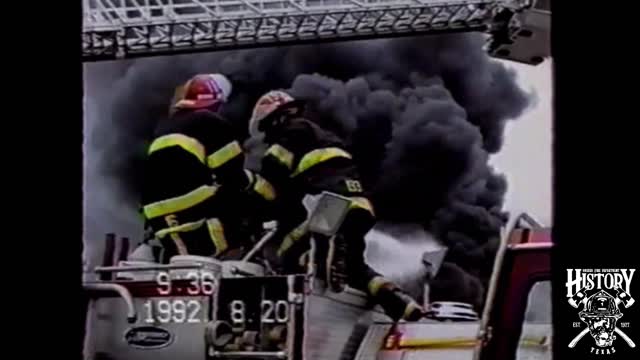 Raw Fire footage of Champion Chemical Fire 1992