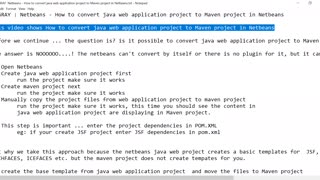 IPGraySpace: Netbeans - How to convert java web application project to Maven project in Netbeans