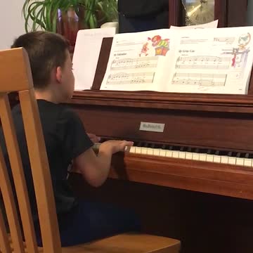 Sad Pianist Cries His Way Through His Music Practice