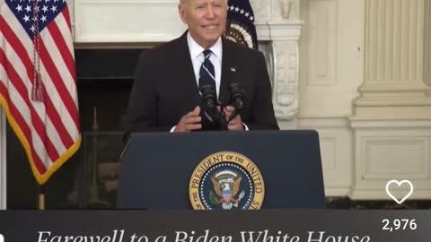 Biden demonizing the unvaccinated says this is a pandemic of the unvaxxed