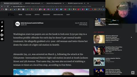 Washington tax payers must pay a mentally ill man $250 a day until he gets treatment