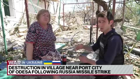 Destruction reported near Ukrainian port city following Russian missile strike l ABCNL