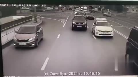 Overtaking results in rollover crash