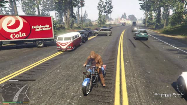 Bigfoot in Paleto Bay - GTA 5