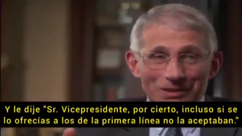 Dr Fauci habla sobre la vacuna contra la viruela