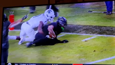 Michigan state #3 could be going down!