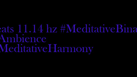 binaural_beats_11.14hz_Calmness MindfulBinauralBeats LofiChill