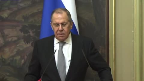 Sergey Lavrov responded with an eloquent nod to the question