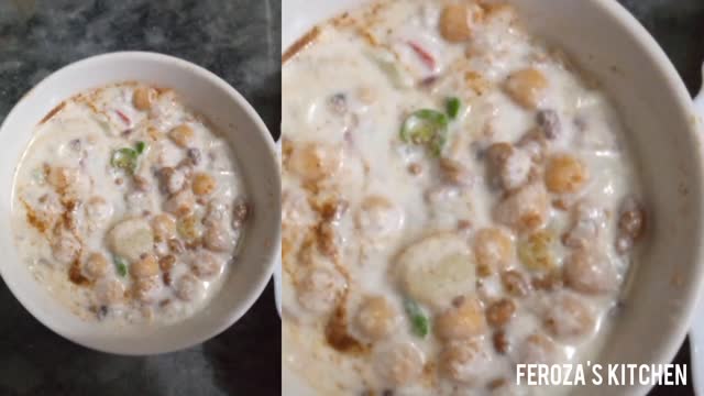 Easy Recipes Feroza's kitchen yummy and Tasty with feroza channa chaat