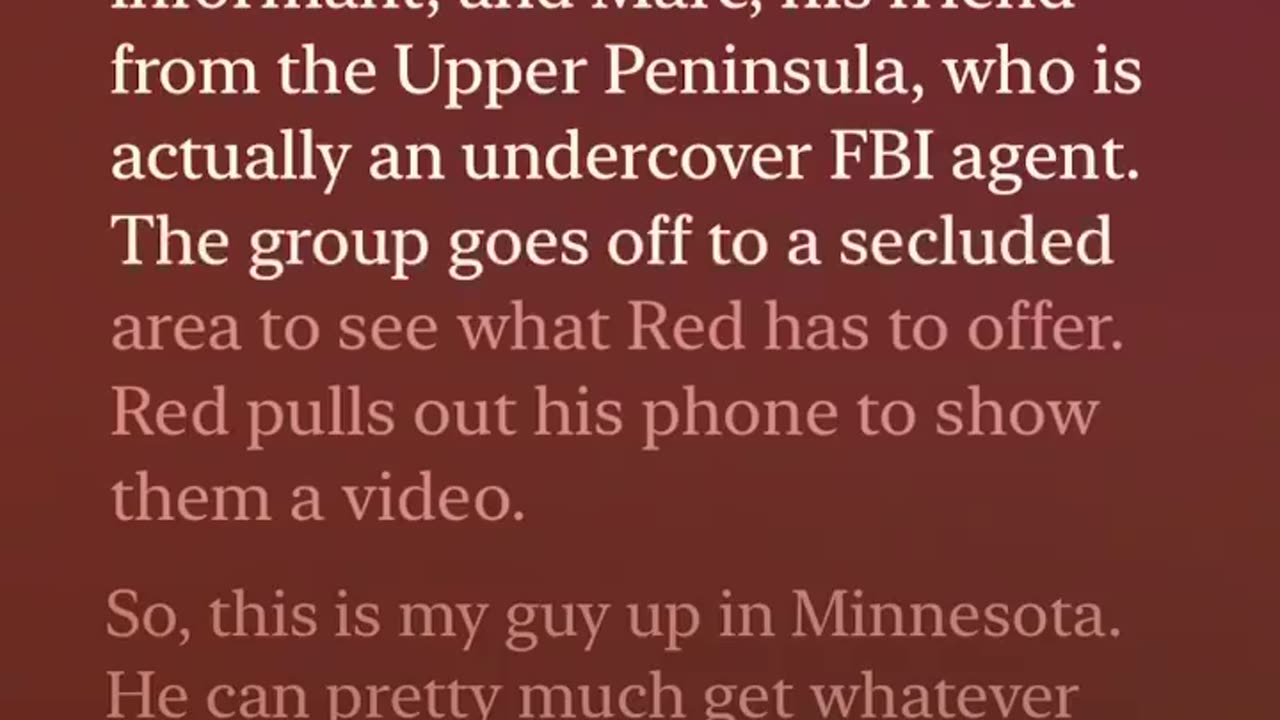 FBI Kept Pushing…Damning Thread Shows Just How Involved FBI Really Was In Plot To 'Fednap' Whitmer…6