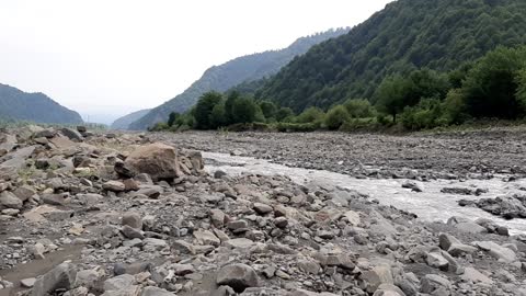 Mountain View from Qabala, Azerbaijan