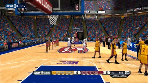 NBA 2k14 HBCU Basketball Mod SC State vs Bethune Cookman