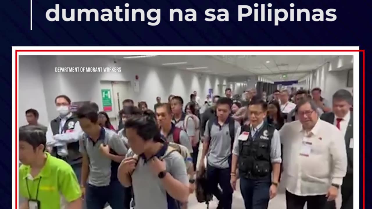 11 Filipino crew members na nakaligtas sa Houthi att*ck sa Yemen, dumating na sa Pilipinas