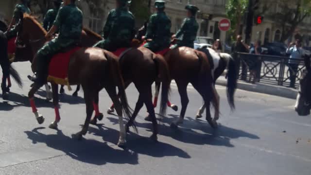 Azerbaijan parade.