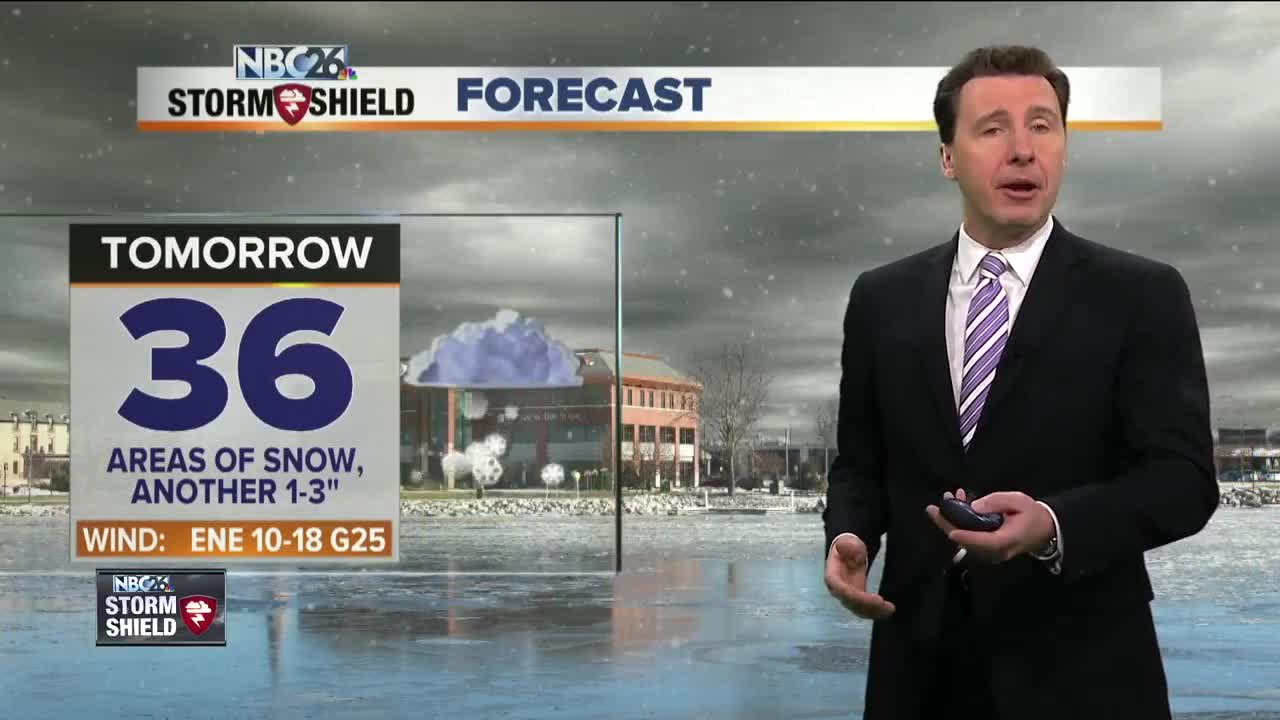 Michael Fish's NBC26 Storm Shield weather forecast