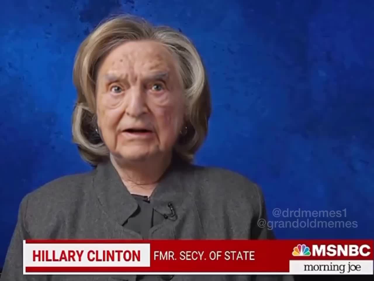 "LADIES & GENTLEMAN, HILLARY SOROS."😂😂