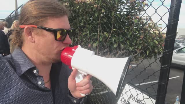 Powerful V A X Protest