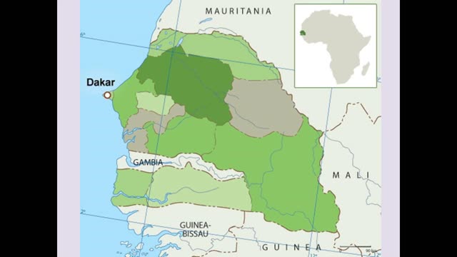 Map of Africa updated in 2021