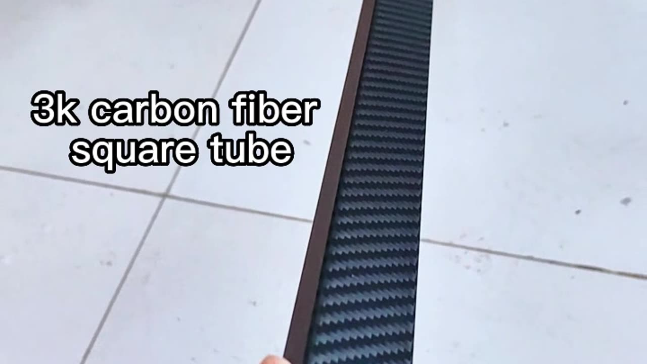 #Carbon fiber tubes can be made not only round but also rectangularal