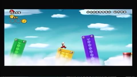 Super Mario Wii World 7 - 1