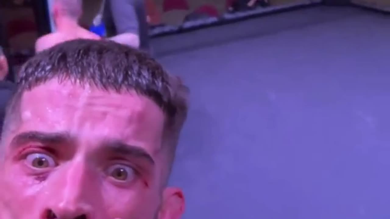 MMA fighter KO'd His Opponent then Taunted Him by Taking a Selfie Video in the Cage