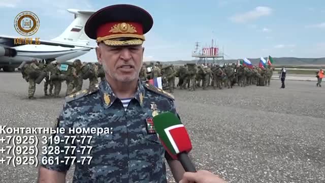 Další posily z Grozného míří na Donbas
