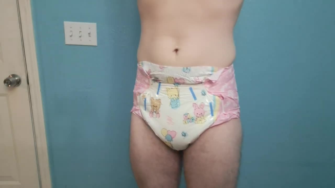 Little for Big Baby Cuties adult diapers, how they look and fit