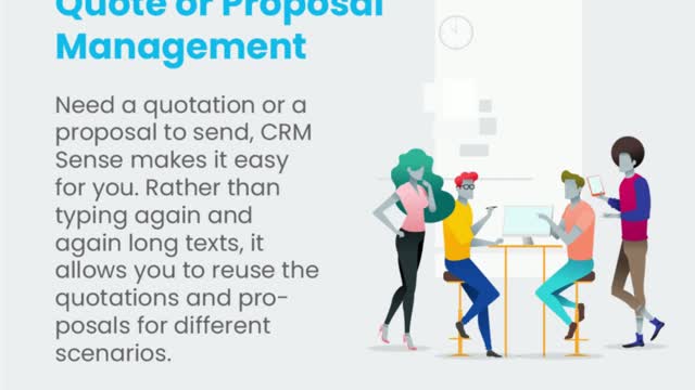 Miss CRM is the best CRM tool for sending the quotation or proposal