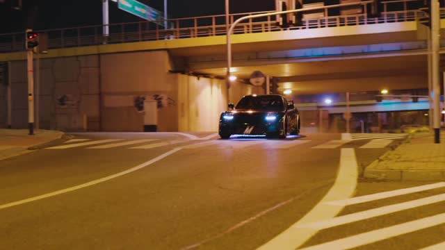 Night ride mazda rx7