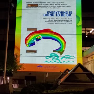 Montreal's Jewish General Hospital Will Turn Your Rainbow Drawings Into A Giant Mural