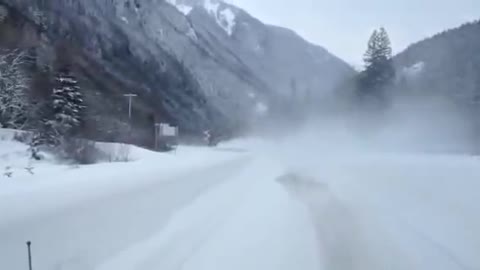 Driving on the Coquihalla January 18th