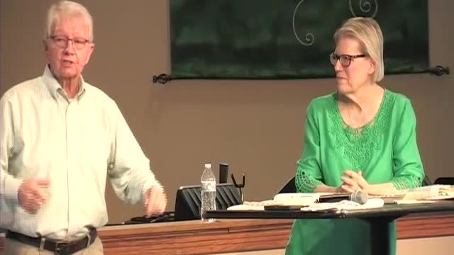 05-22-22 am teaching. David and Harriet Craig.